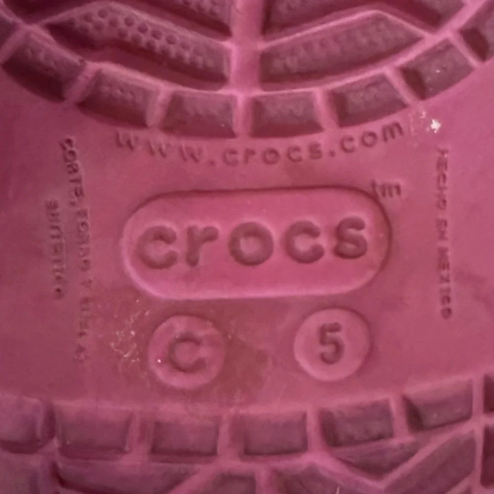 Crocs Crocband Kids Pink and Blue Clogs
